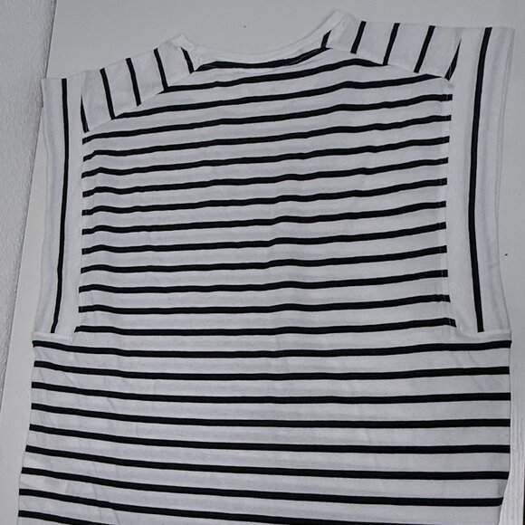 Zara Other - Zara Girls Black White‎ Striped Knit Top Size 11-12